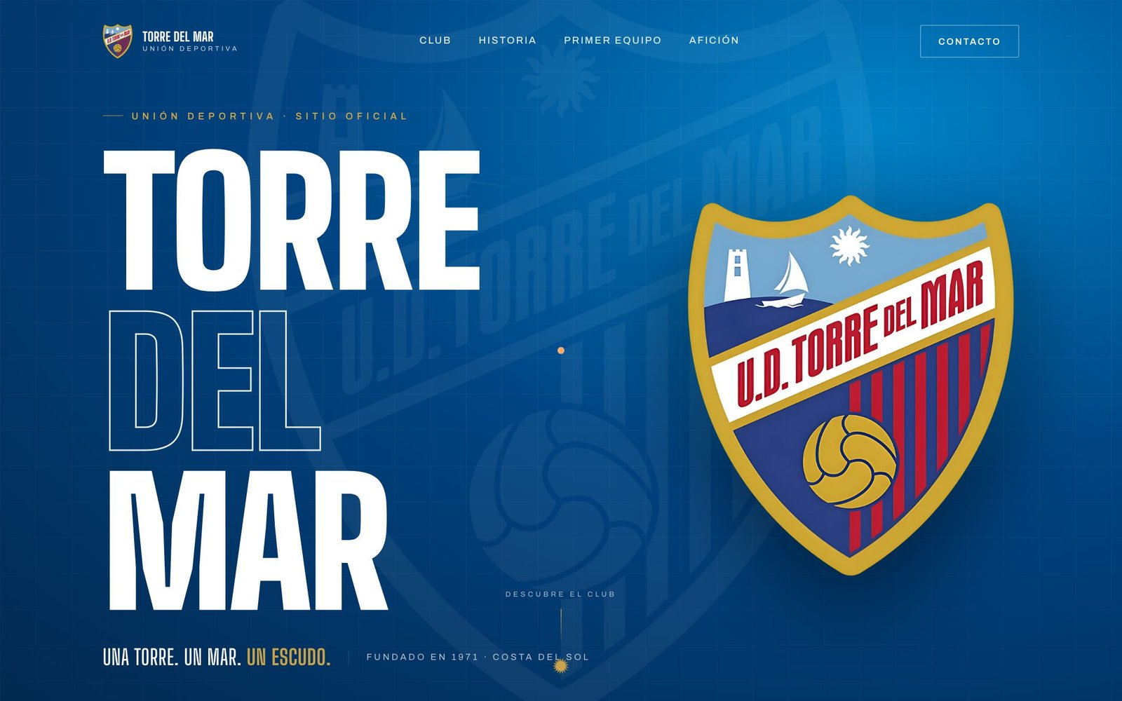 Web actual de la UD Torre del Mar